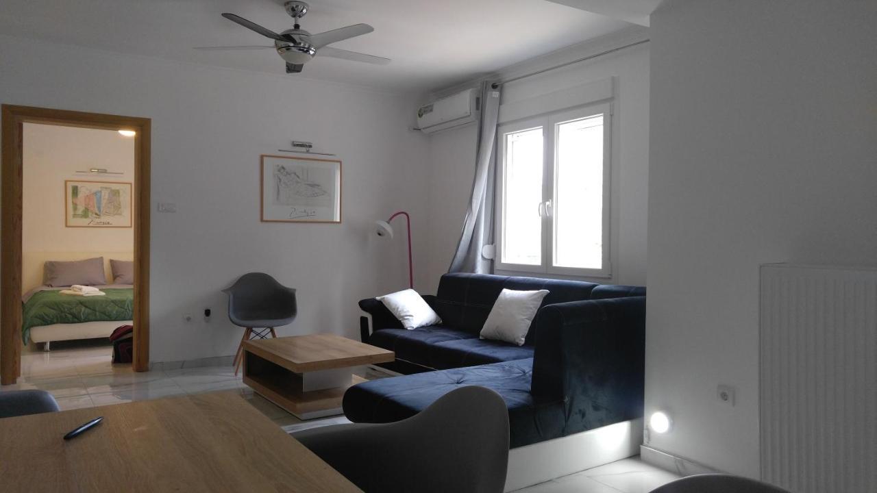 New!90Sqm10Minairport2Bedrooms เทสซาโลนิกิ ภายนอก รูปภาพ